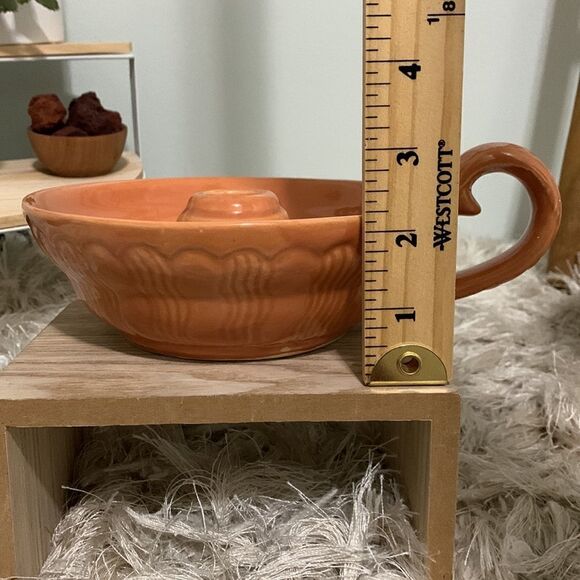 Shawnee Pottery Candleholders Vintage Pair - Picture 15 of 16